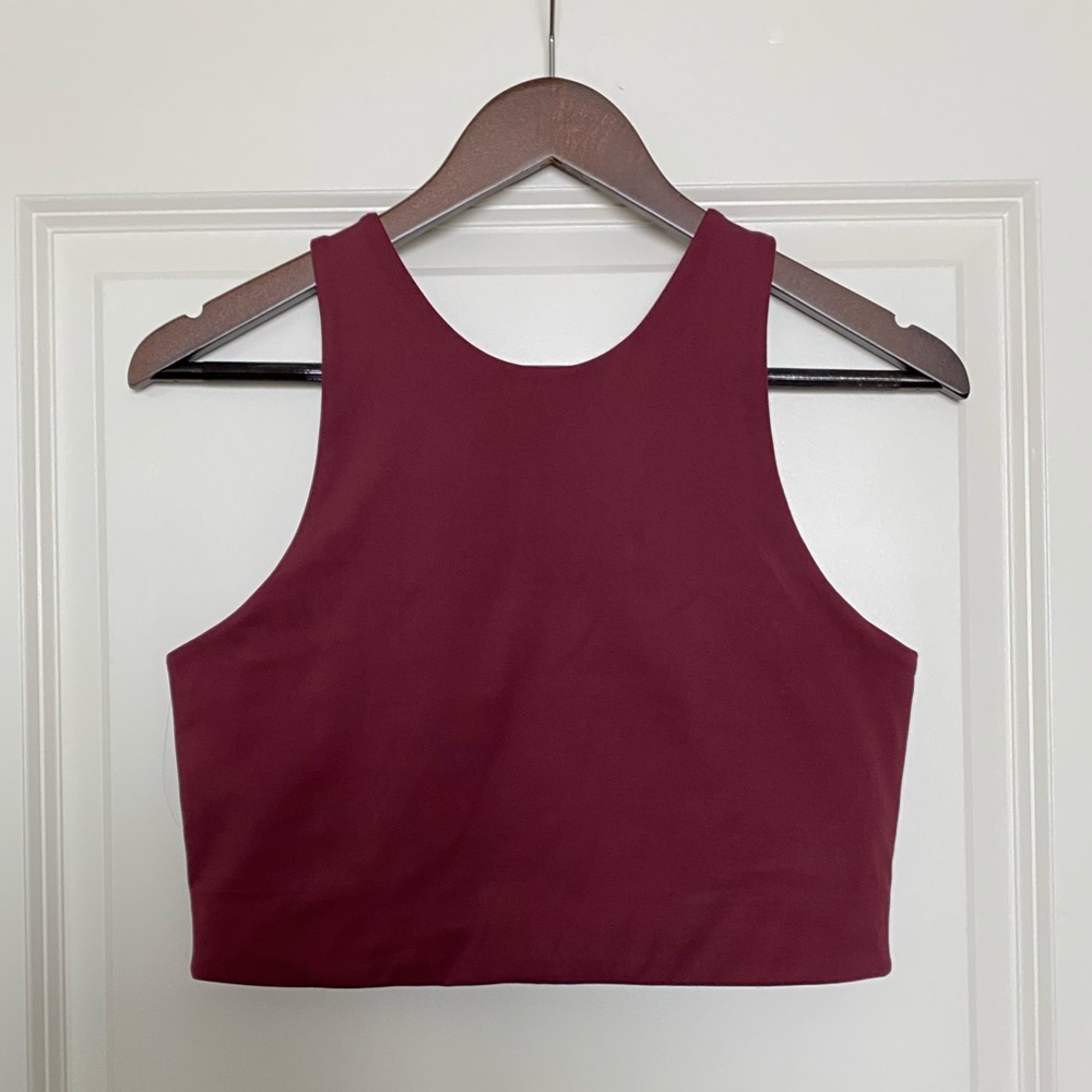 Dylan Sports Bra in Mulberry